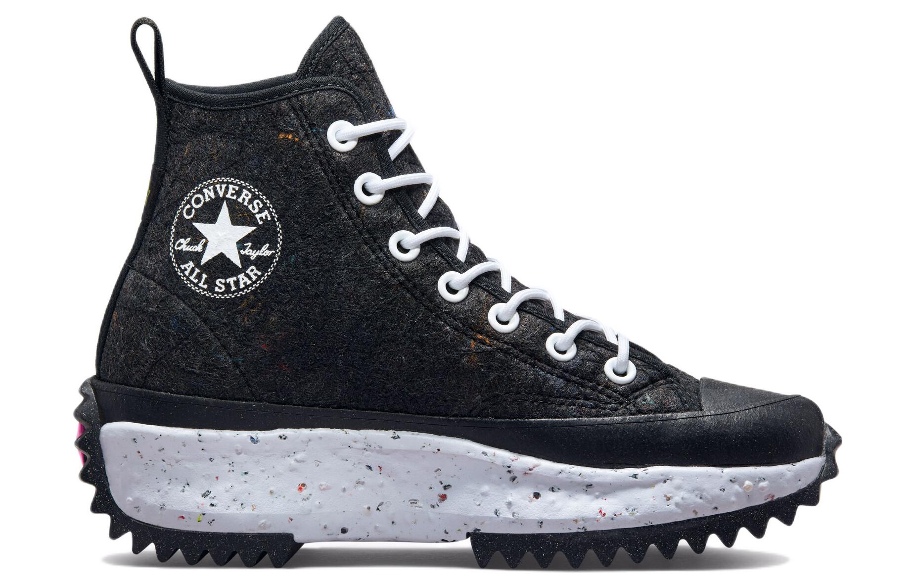 Order Converse Renew Run Star Hike Platform Redux Scrap ''Schwarz Weiß'' A02046C