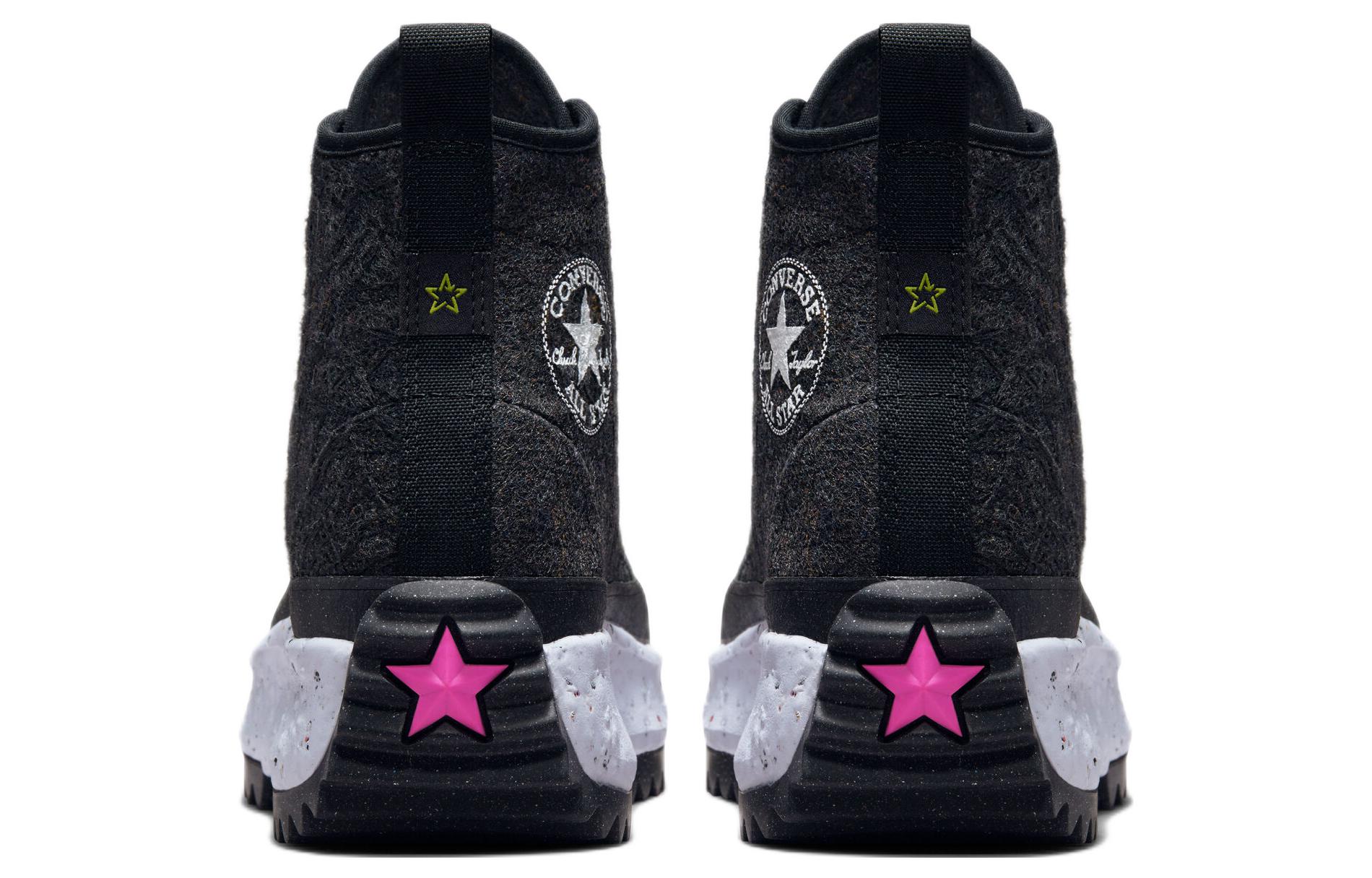 Shop Converse Renew Run Star Hike Platform Redux Scrap ''Schwarz Weiß'' A02046C