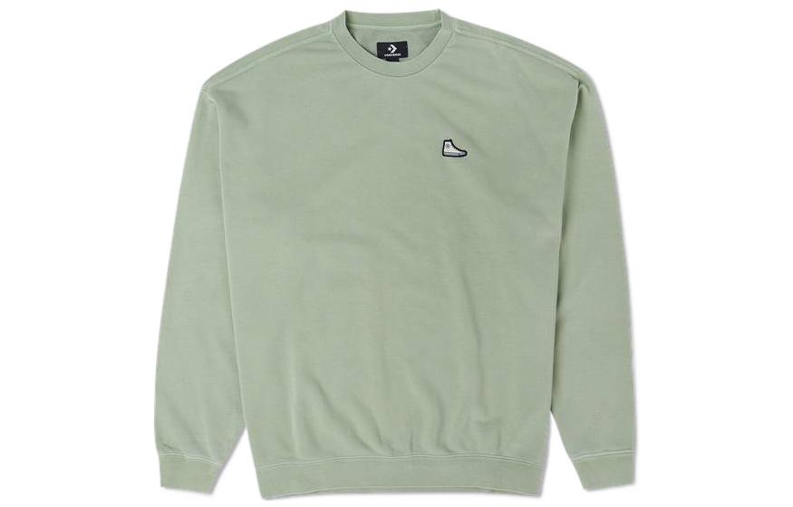 Converse Retro American Casual Unisex Sweatshirt Light Green 10024866-A02