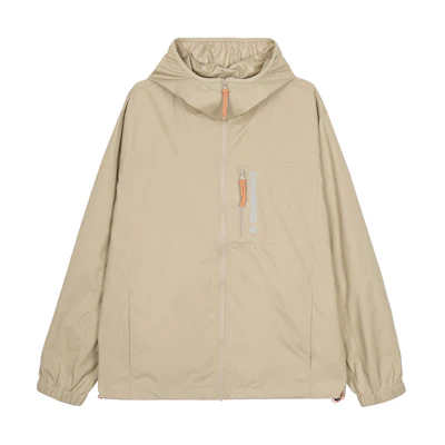 Converse Retro Casual Hooded Jacket Khaki Unisex 10023165-A02
