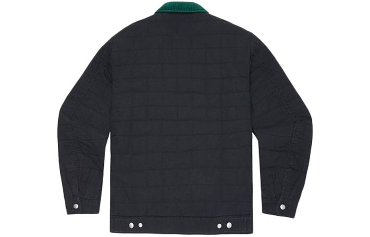 Lookbook Converse Retro Kasual Jaket Kerja Multi-Poket Hitam 10019460-A02