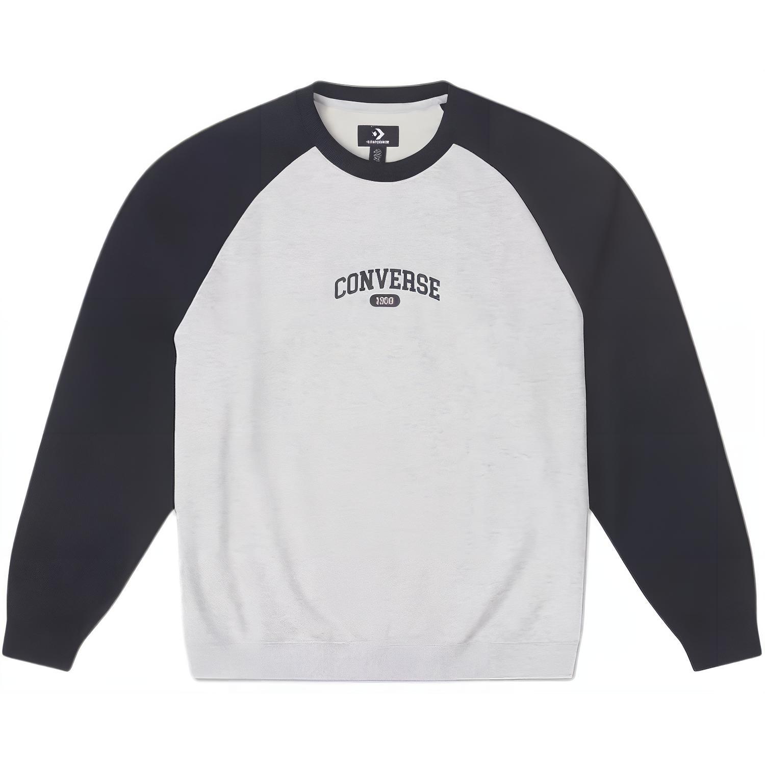 Converse Retro Colorblock Lettering Crewneck Sweatshirt 10027641-A03