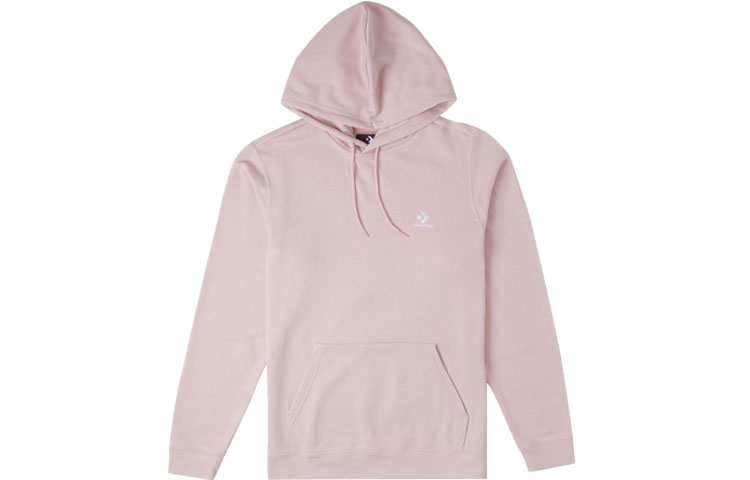 Converse Retro Solid Color Logo Embroidered Sweatshirt Unisex Pink 10023874-A28