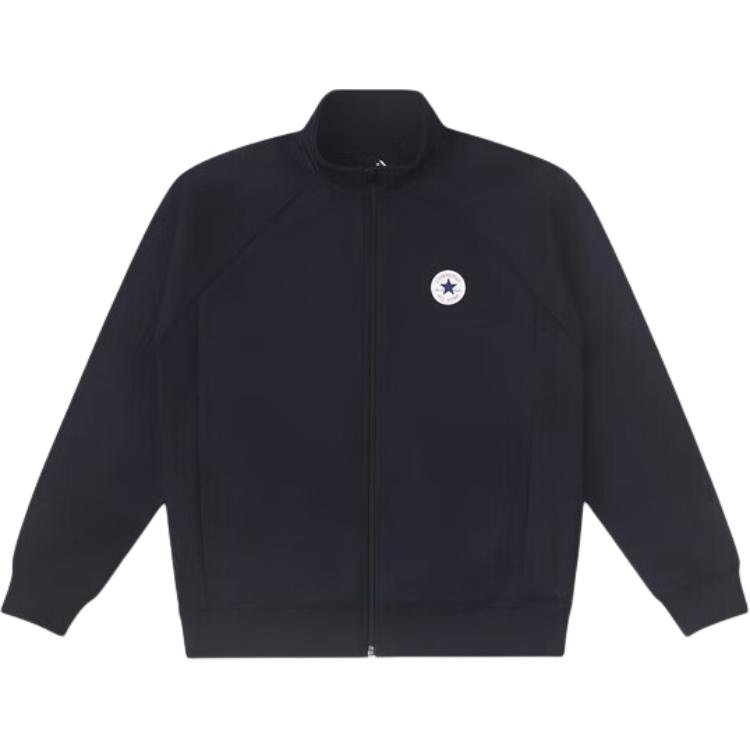 Converse Retro Zip-Up Stand Collar Jacket Black 10026702-A03