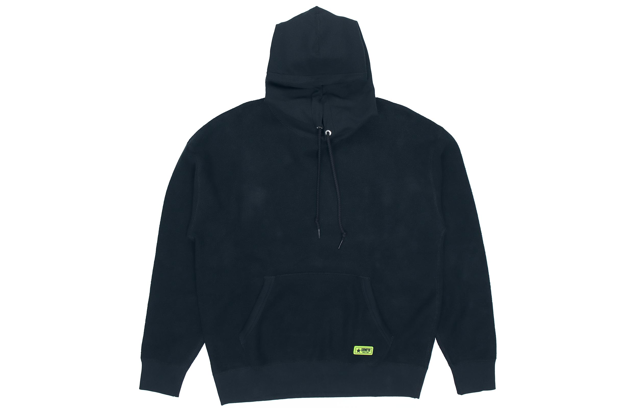 Converse Reversible Retro Casual Hoodie Black 10019955-A01