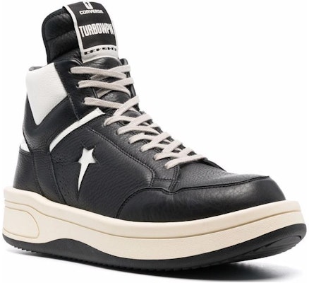 Converse Rick Owens DRKSHDW x Turbodrk Weapon 'Black White High-Top' A03945C(YC) Order Converse Rick Owens DRKSHDW x Turbodrk Weapon 'Black White High-Top' A03945C(YC)