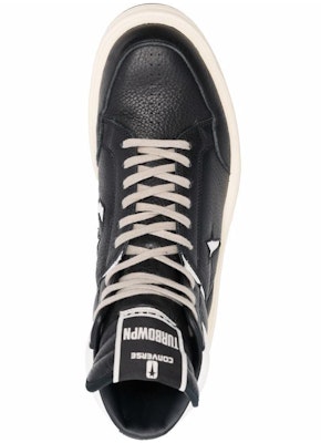 Converse Rick Owens DRKSHDW x Turbodrk Weapon 'Black White High-Top' A03945C(YC) Lookbook Converse Rick Owens DRKSHDW x Turbodrk Weapon 'Black White High-Top' A03945C(YC)