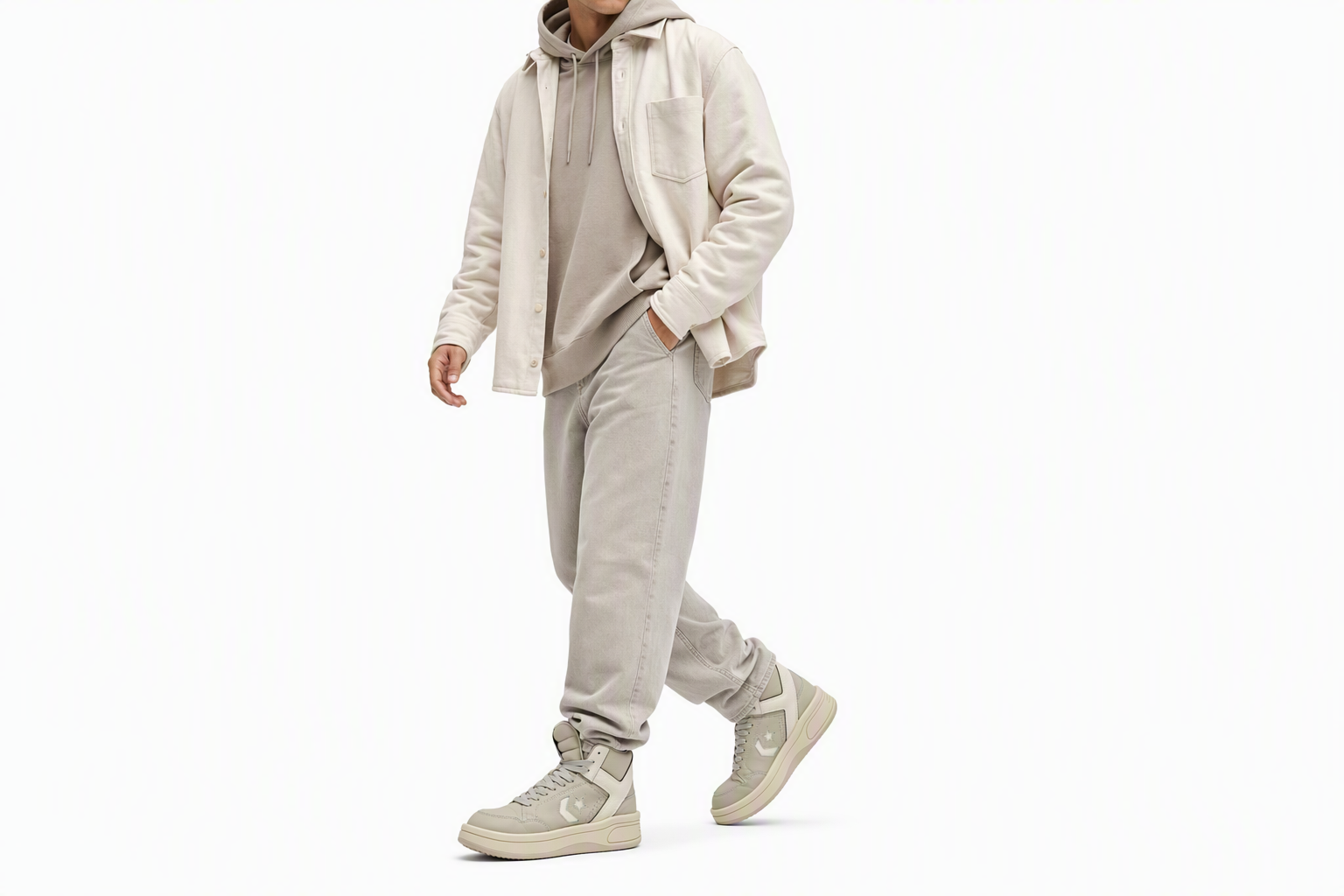 Order Converse Rick Owens x DRKSHDW TURBOWPN Mid 'Pelican' A10960C