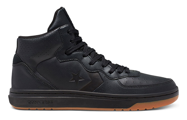 Order Converse Rival Leather Mid Top ''Nero Marrone'' 166085C