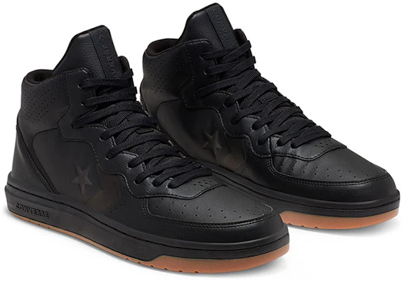 Converse Rival Leather Mid Top ''Nero Marrone'' 166085C Lookbook Converse Rival Leather Mid Top ''Nero Marrone'' 166085C