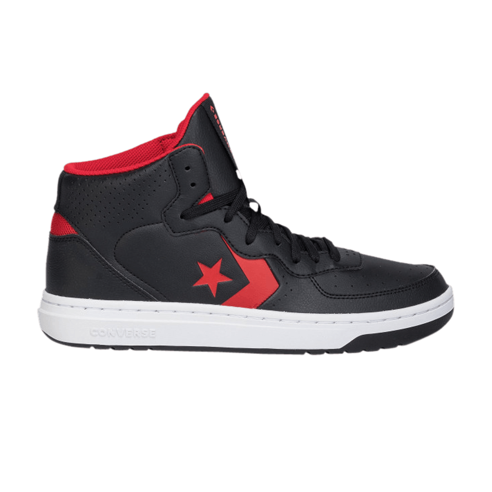 Converse Rival Mid 'Black Enamel Red' 164889C