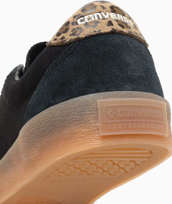 Converse Roadclassic SK 低筒運動鞋 黑色/豹紋 33702930 Cheap Converse Roadclassic SK 低筒運動鞋 黑色/豹紋 33702930