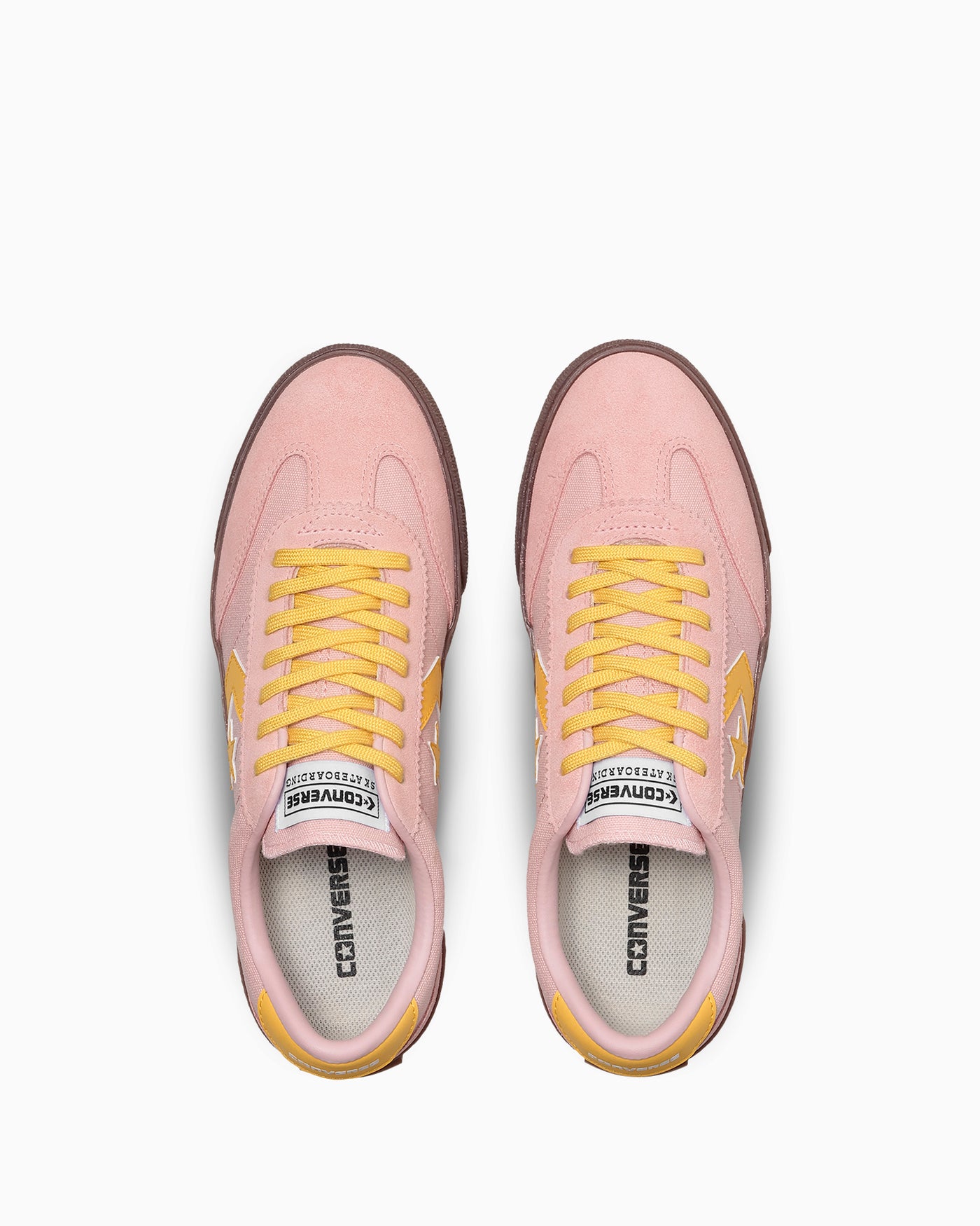 Shop Converse Roadclassic SK Ox 粉黃休閒運動鞋 33702662