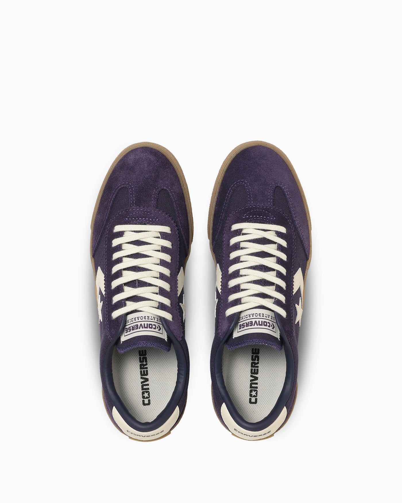 Shop コンバース ロードクラシック SK OX スニーカー パープル 33702630