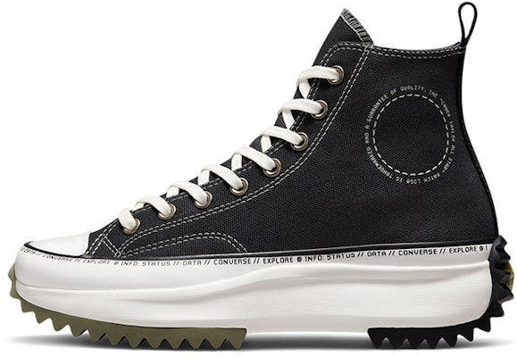 Converse Run Star Hike Hi Dark Smoke Grey 'Black' A03776C Buy Converse Run Star Hike Hi Dark Smoke Grey 'Black' A03776C