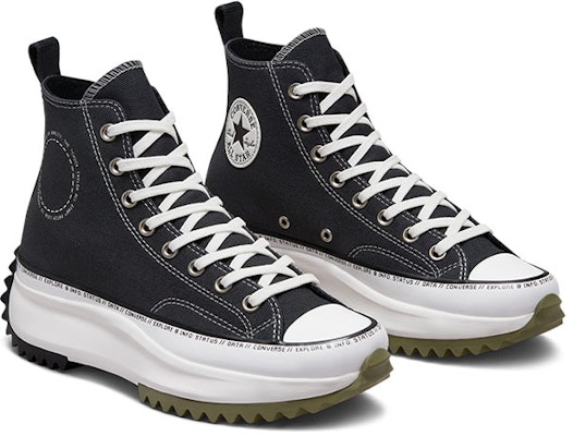 Converse Run Star Hike Hi Dark Smoke Grey 'Black' A03776C Lookbook Converse Run Star Hike Hi Dark Smoke Grey 'Black' A03776C