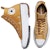 Kasut Converse Run Star Hike High-Top Canvas Kuning 172505C