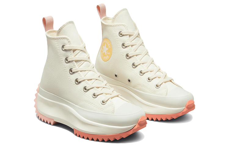 Lookbook 컨버스 런스타 하이크 하이 egret 사이버 망고 A02590C