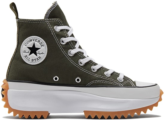 匡威Run Star Hike高帮“军绿色” 171667C Order 匡威Run Star Hike高帮“军绿色” 171667C