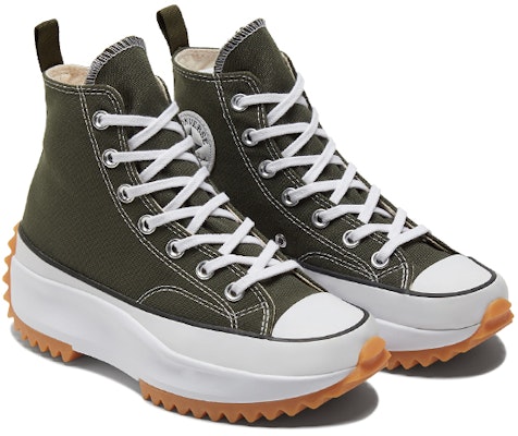 Converse Run Star Hike High 'Cargo Khaki' Lelaki/Wanita Sneakers 171667C Lookbook Converse Run Star Hike High 'Cargo Khaki' Lelaki/Wanita Sneakers 171667C