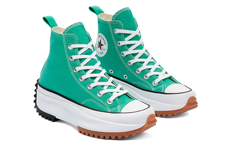 Shop Converse Run Star Hike Tinggi 'Court Green Gum' 170441C