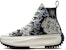 Converse Run Star Hike High 'Floral Fusion - Biru Universiti' 171398C