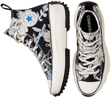 Converse Run Star Hike 高帮 '花卉混合 - 大学蓝' 171398C Shop Converse Run Star Hike 高帮 '花卉混合 - 大学蓝' 171398C