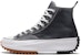 Converse Run Star Hike High 'Metallic Klasik - Hitam' 169241C