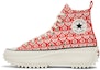 Lookbook Converse Run Star Hike High 'Summer Spirit - Bright Poppy' dalam Warna Ceria. 171922C
