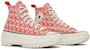 Converse Run Star Hike High 'Summer Spirit - Bright Poppy' dalam Warna Ceria. 171922C