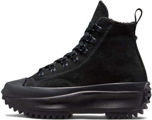 Converse Run Star Hike High 'Triple Black Sherpa' 173096C Buy Converse Run Star Hike High 'Triple Black Sherpa' 173096C