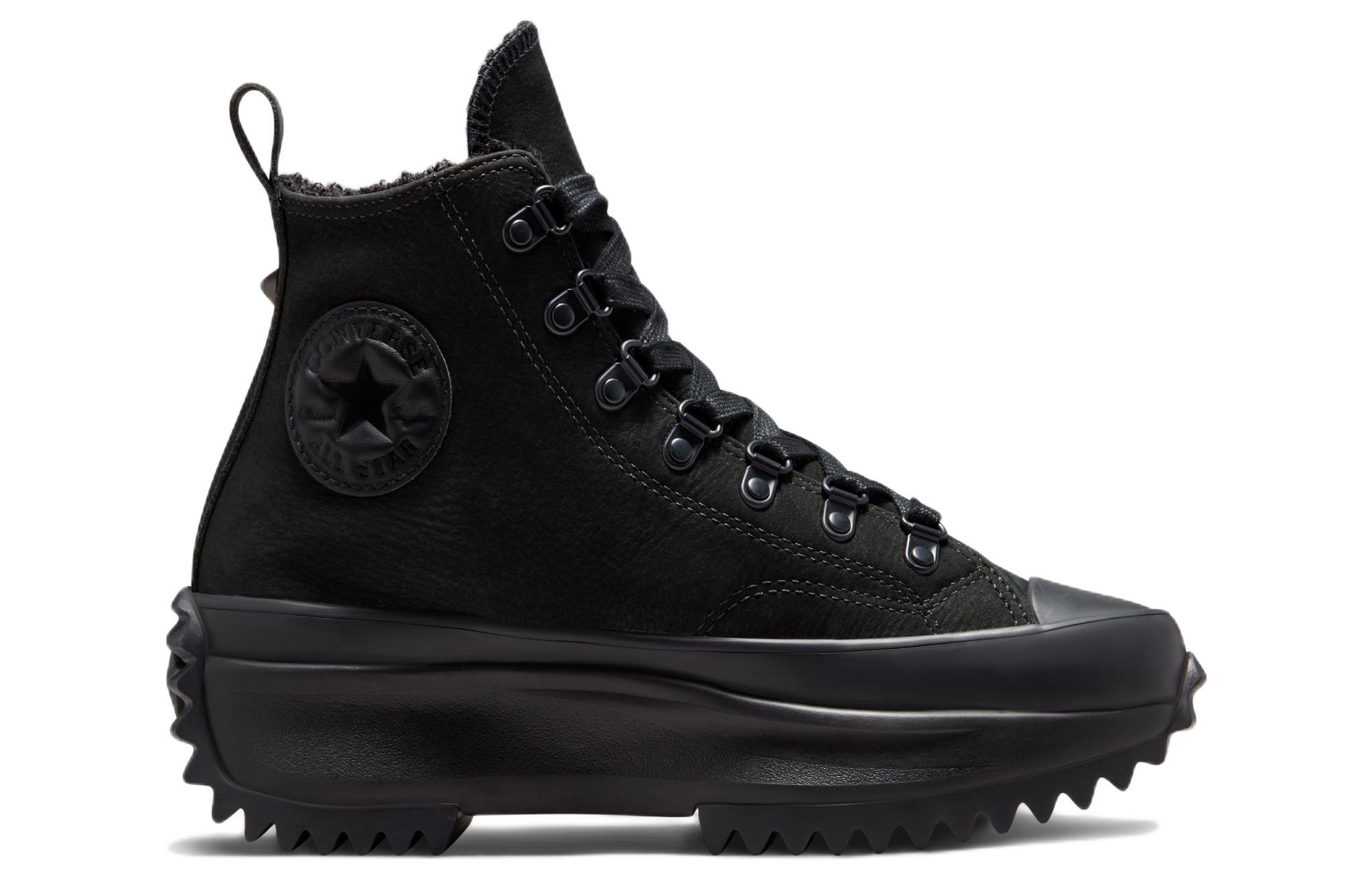 Order Converse Run Star Hike Tinggi 'Triple Black Sherpa' 173096C