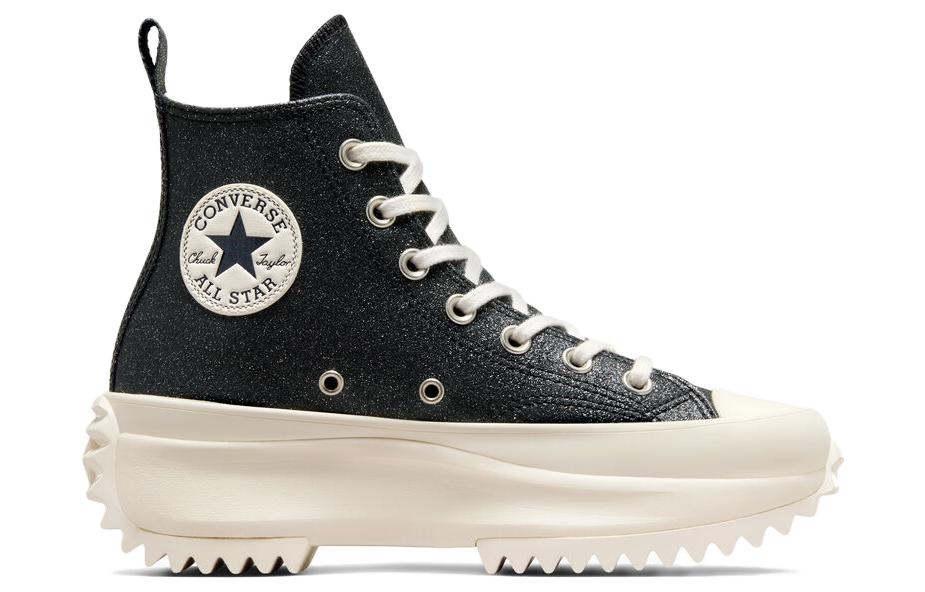 Order 컨버스 런스타 하이크 블랙 스파클 (Converse Run Star Hike Black Sparkle) A07947C