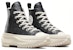 Converse Run Star Hike Kulit 'Sparkly Black' Tinggi Atas. A07947C