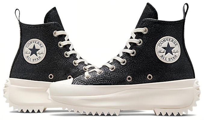 Converse Run Star Hike Leather High Top 'Sparkly Black' A07947C Shop Converse Run Star Hike Leather High Top 'Sparkly Black' A07947C
