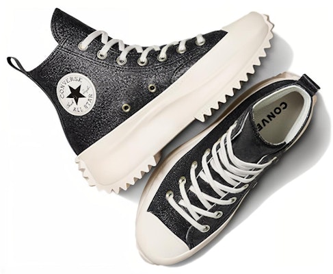 Converse Run Star Hike Leather High Top 'Sparkly Black' A07947C Purchase Converse Run Star Hike Leather High Top 'Sparkly Black' A07947C