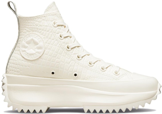 Converse Run Star Hike Platform 'Croco Embossed White' A04266C Order Converse Run Star Hike Platform 'Croco Embossed White' A04266C