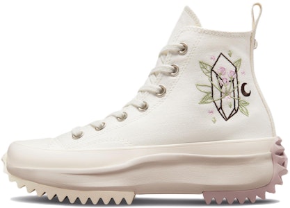 匡威Run Star Hike刺绣水晶白色厚底鞋 A03737C Buy 匡威Run Star Hike刺绣水晶白色厚底鞋 A03737C