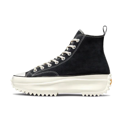 (W) Converse Run Star Hike Platform 'Suede Black and White'
