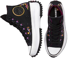 컨버스 런 스타 하이크 플랫폼 하이 '디아 데 무에르토스' A05664C Shop 컨버스 런 스타 하이크 플랫폼 하이 '디아 데 무에르토스' A05664C