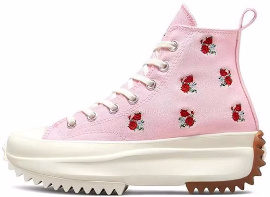 Converse Run Star Hike Platform High 'Embroidered Floral - Sunrise Pink' A05192C Buy Converse Run Star Hike Platform High 'Embroidered Floral - Sunrise Pink' A05192C