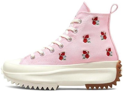 Converse Run Star Hike 高帮厚底“刺绣花卉 - 日出粉” A05192C Buy Converse Run Star Hike 高帮厚底“刺绣花卉 - 日出粉” A05192C