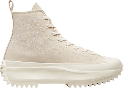 Converse Run Star Hike Platform Tinggi 'Bunga Bordir - Gading' A02078C Buy Converse Run Star Hike Platform Tinggi 'Bunga Bordir - Gading' A02078C