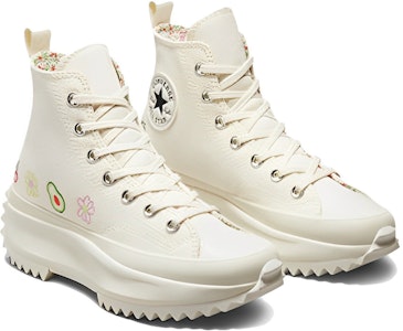 Converse Run Star Hike Plataforma Alta 'Frutas y Flores Bordadas' A03560C Lookbook Converse Run Star Hike Plataforma Alta 'Frutas y Flores Bordadas' A03560C