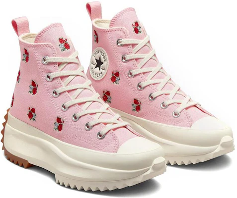 Converse Run Star Hike Platform High 'Embroidered Floral - Sunrise Pink' A05192C Shop Converse Run Star Hike Platform High 'Embroidered Floral - Sunrise Pink' A05192C