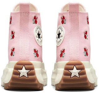 Converse Run Star Hike 高帮厚底“刺绣花卉 - 日出粉” A05192C Shop Converse Run Star Hike 高帮厚底“刺绣花卉 - 日出粉” A05192C