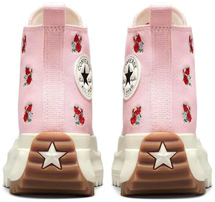 Converse Run Star Hike Platform High 'Embroidered Floral - Sunrise Pink' A05192C Purchase Converse Run Star Hike Platform High 'Embroidered Floral - Sunrise Pink' A05192C
