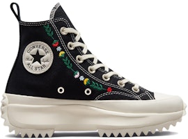 Converse Run Star Hike Plataforma Alta 'Bordado Floral'. A02192C Order Converse Run Star Hike Plataforma Alta 'Bordado Floral'. A02192C