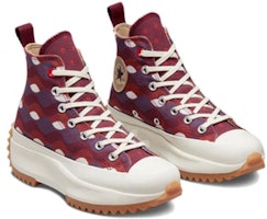 컨버스 런스타 하이크 플랫폼 하이 '트위스티드 클래식 - 다크 비트루트' A04302C Lookbook 컨버스 런스타 하이크 플랫폼 하이 '트위스티드 클래식 - 다크 비트루트' A04302C