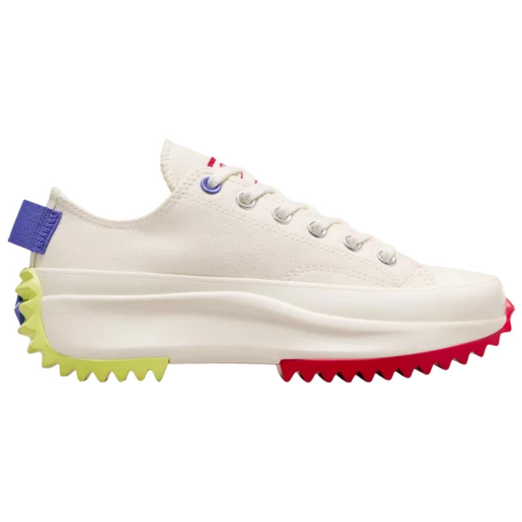 Order 匡威Run Star Hike低帮 厚底 'Egret蓝火焰红' A08196C